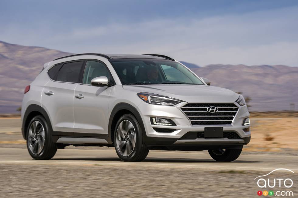The new 2019 Hyundai Tucson Limited