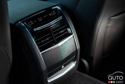 2016 Cadillac CT6 rear seats climate control