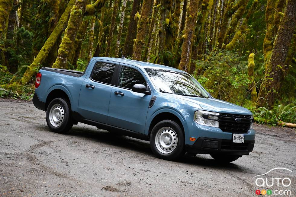 Nnous conduisons le Ford Maverick hybride 2022