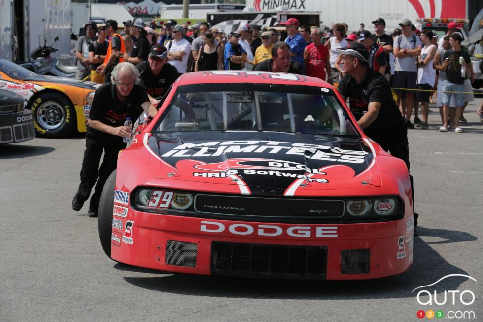 action sur piste et hors piste