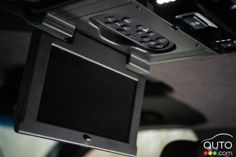 Détail intérieur du Cadillac Escalade 2016