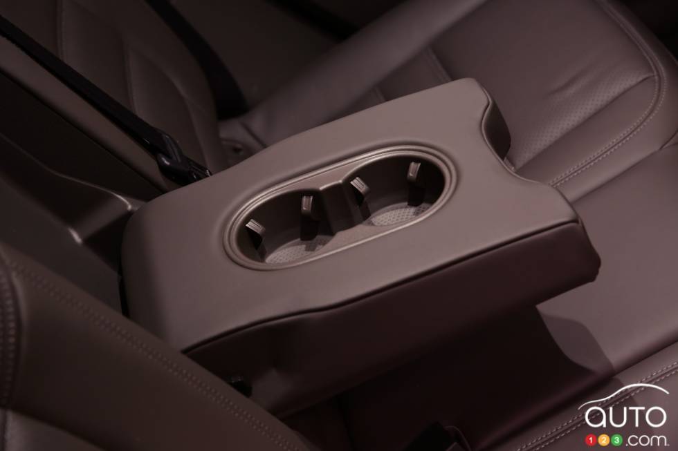 rear seats' arm rest
