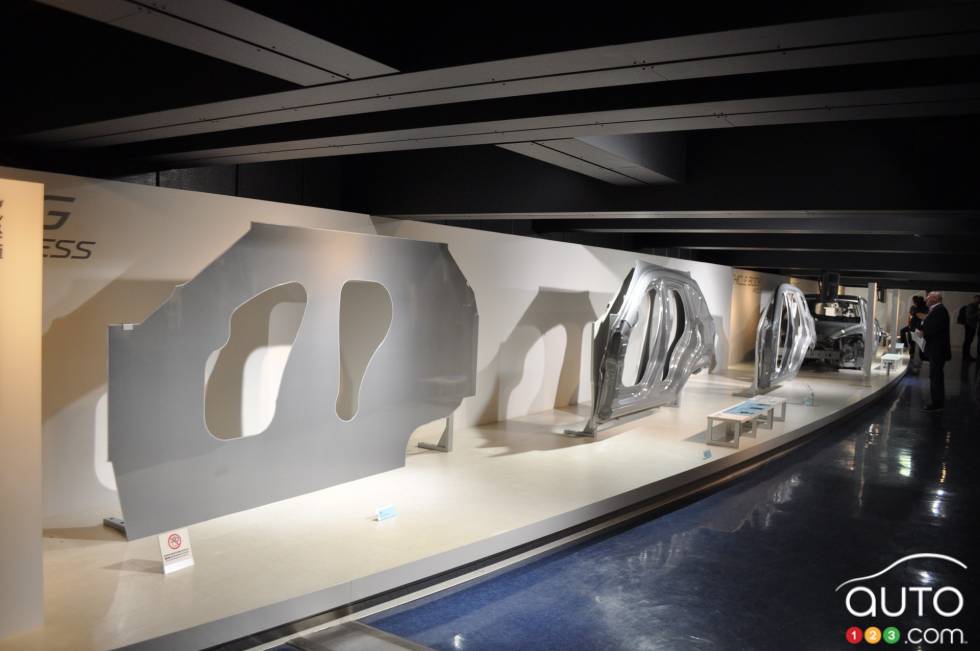 As part of the tour, you'll get to walk through a portion of the attached assembly line.