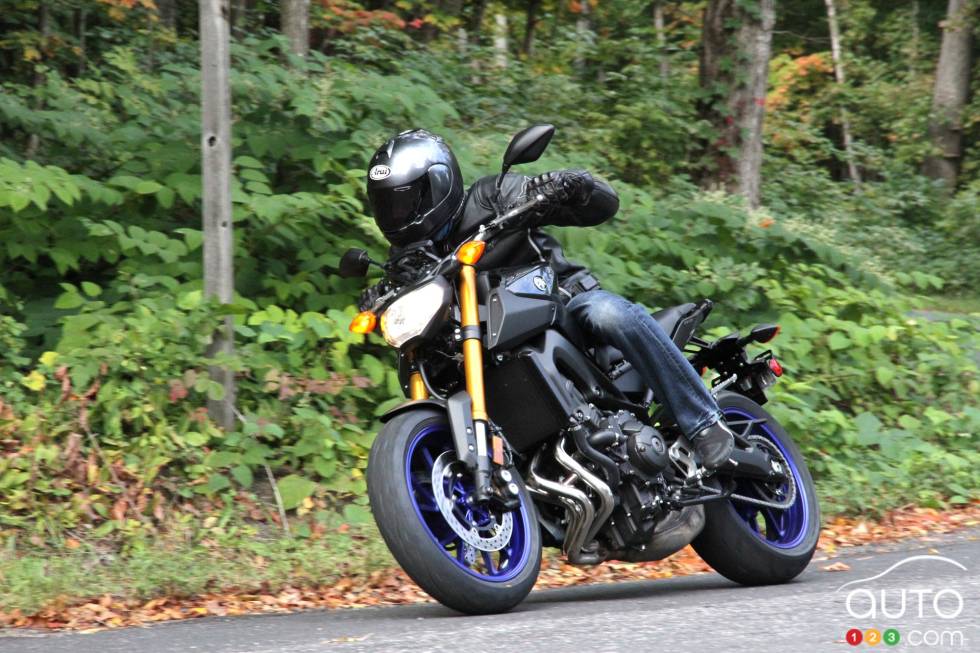 front 3/4 action view