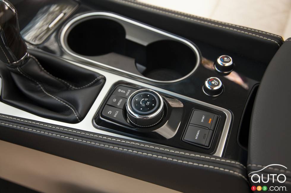 Infotainement controls