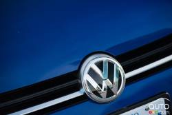 Écusson du manufacturier de la Volkswagen Golf R 2016