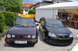 Golf GTI MKII et MKV de Volkswagen