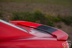 Rear spoiler details