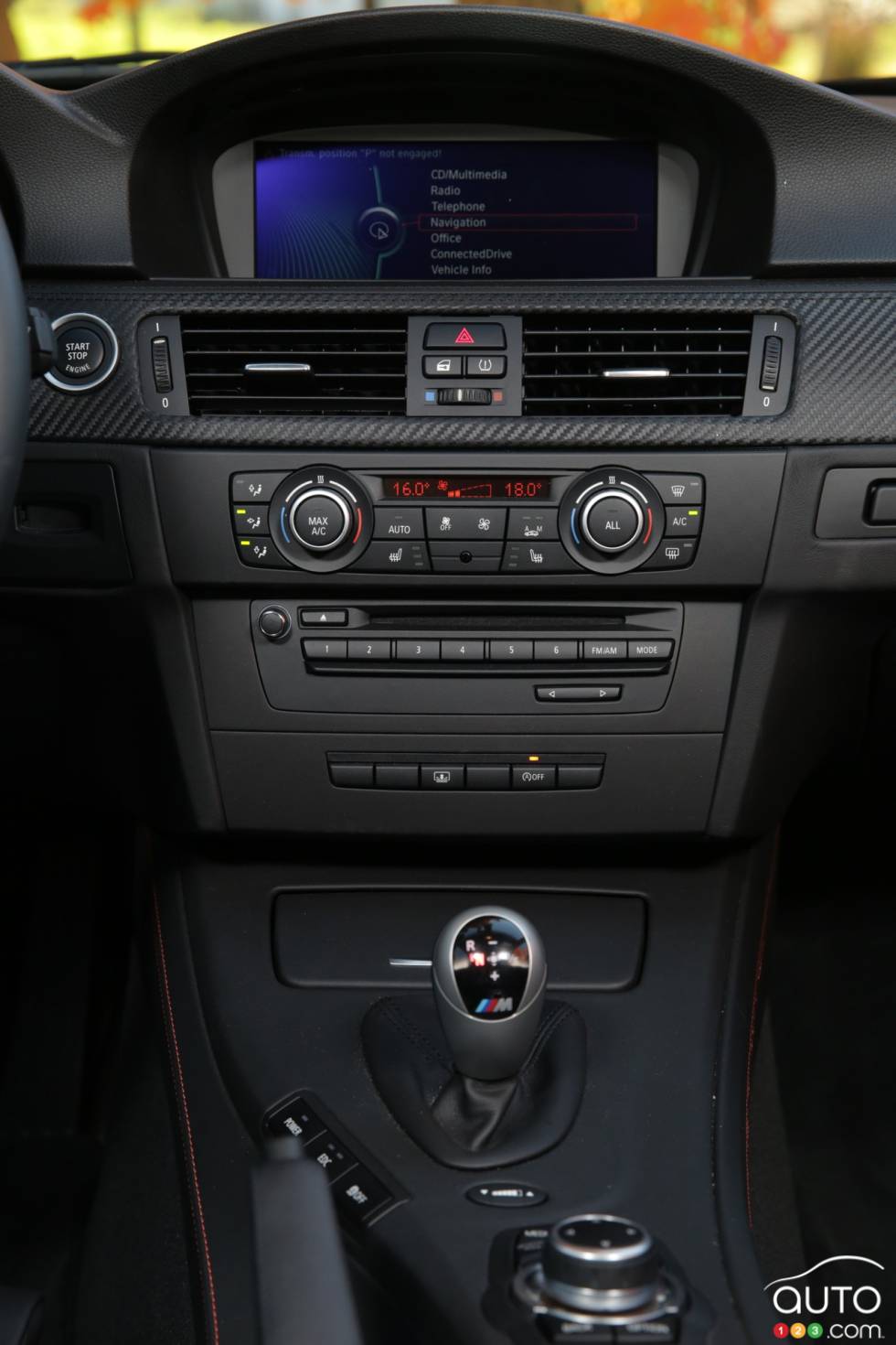 center console détails