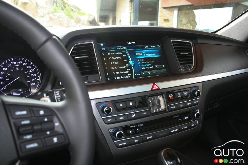 center console détails