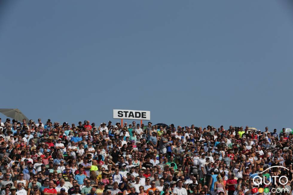 action on and off the track