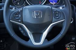 2016 Honda Fit EX-L Navi steering wheel