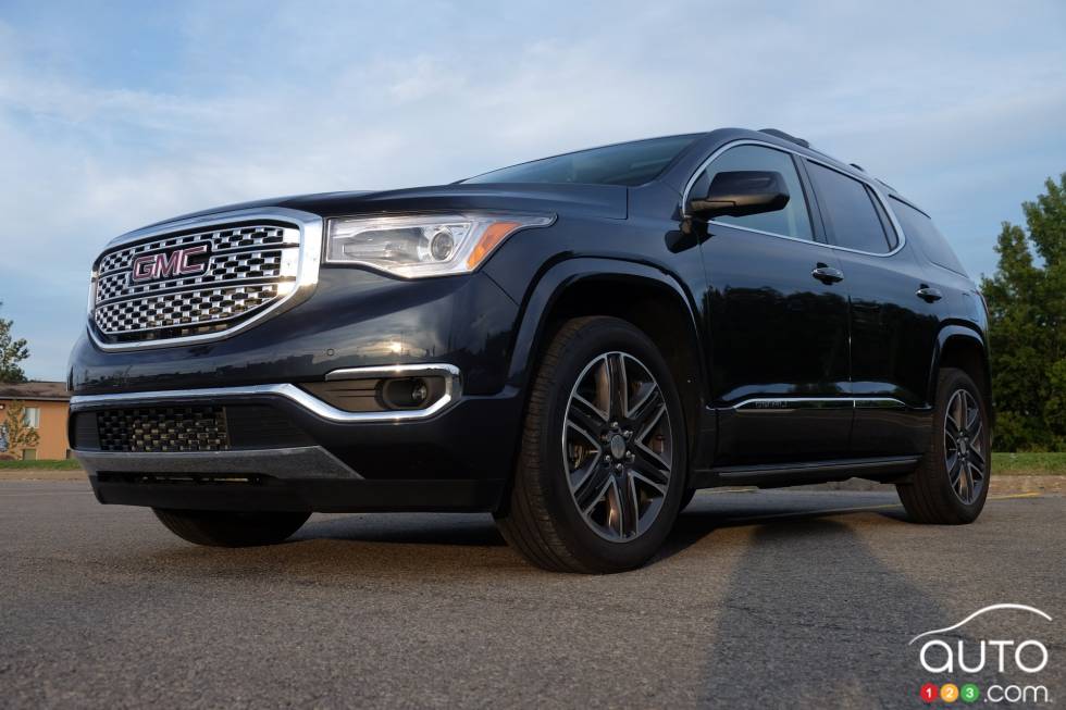 Le nouveau GMC Acadia Denali 2018