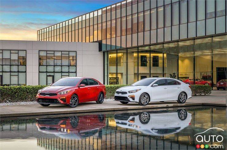 The new 2019 Kia Forte pictures