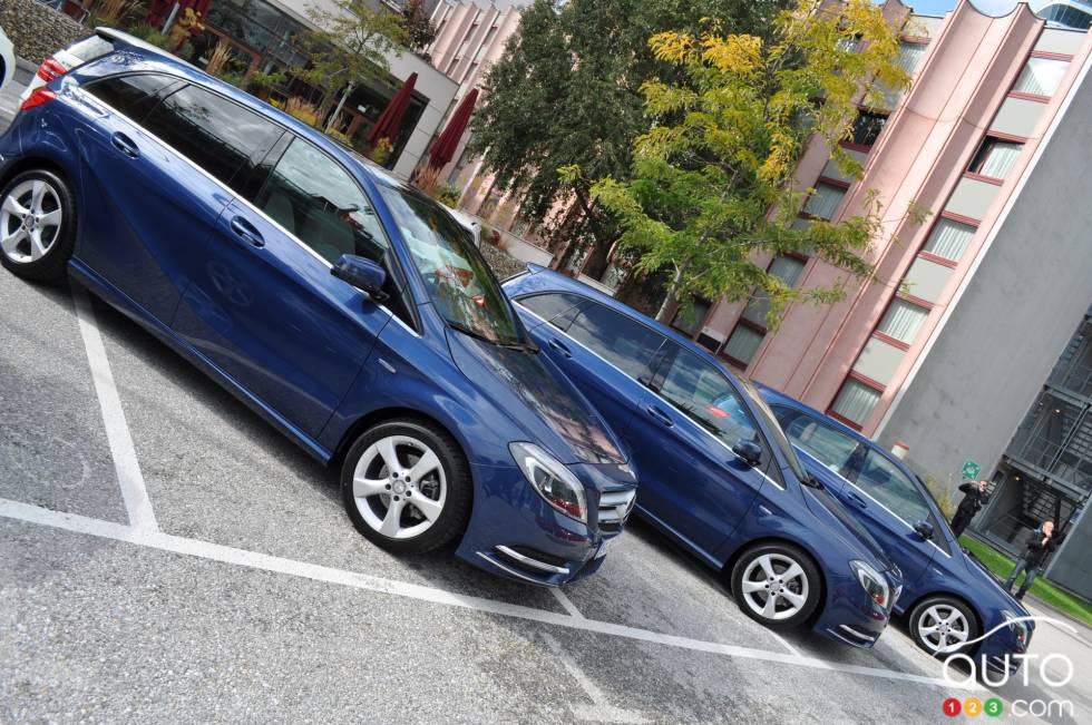 Vue du côté droit en angle