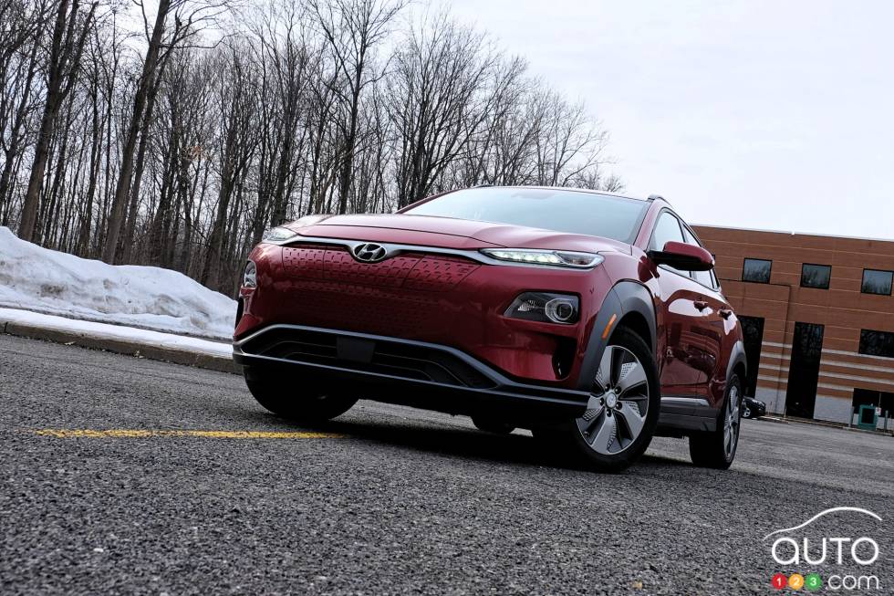 Nous conduisons le Hyundai Kona électrique 2019