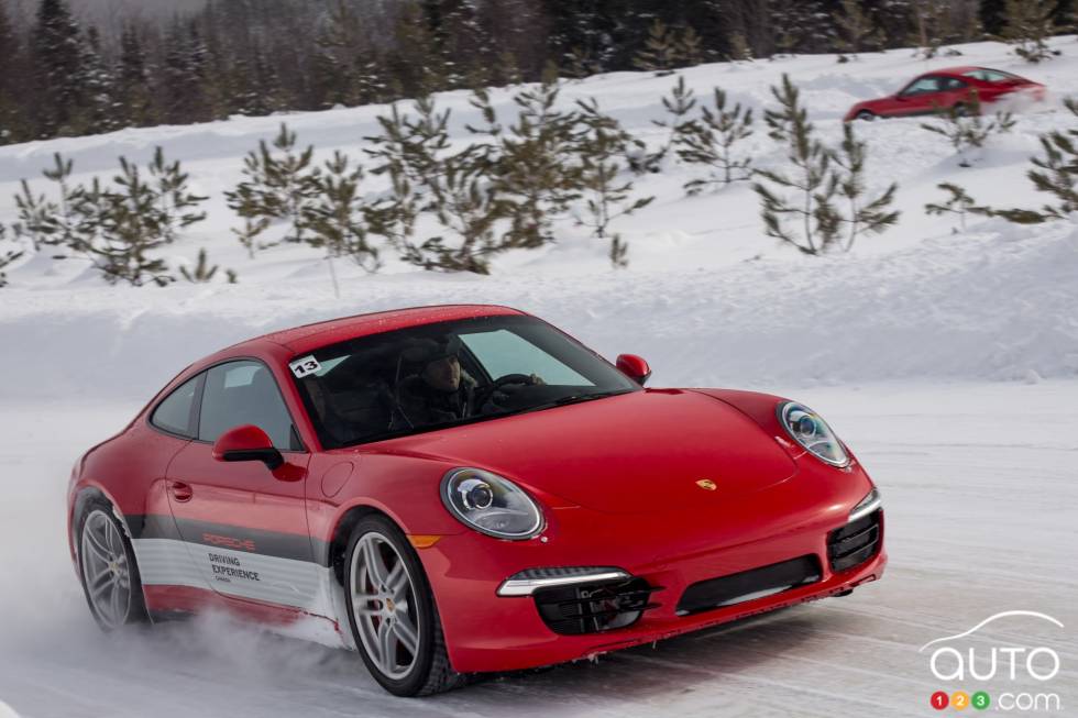 action photo on and off the track