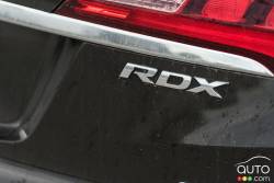 Écusson du modèle de l'Acura RDX Elite 2016