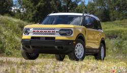 Voici les Ford Bronco et Ford Bronco Sport Heritage Edition 2023