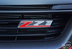 Écusson de la version du Chevrolet Colorado Z71 Crew Cab short box AWD