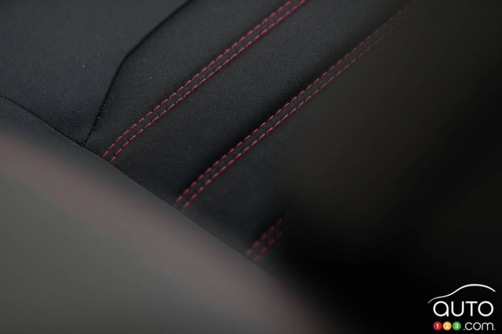 Coutures des sièges