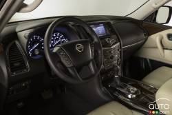 2017 Nissan Armada cockpit