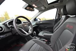 2017 Chevrolet Sonic cockpit