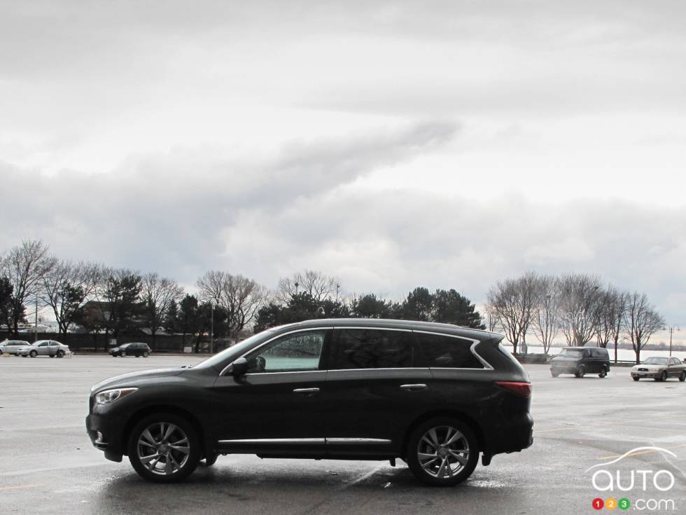 Vue du côté gauche