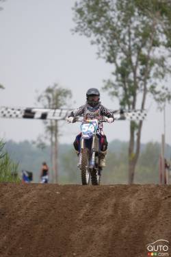 Vanessa in action at X-Town in MIrabel, Quebec.