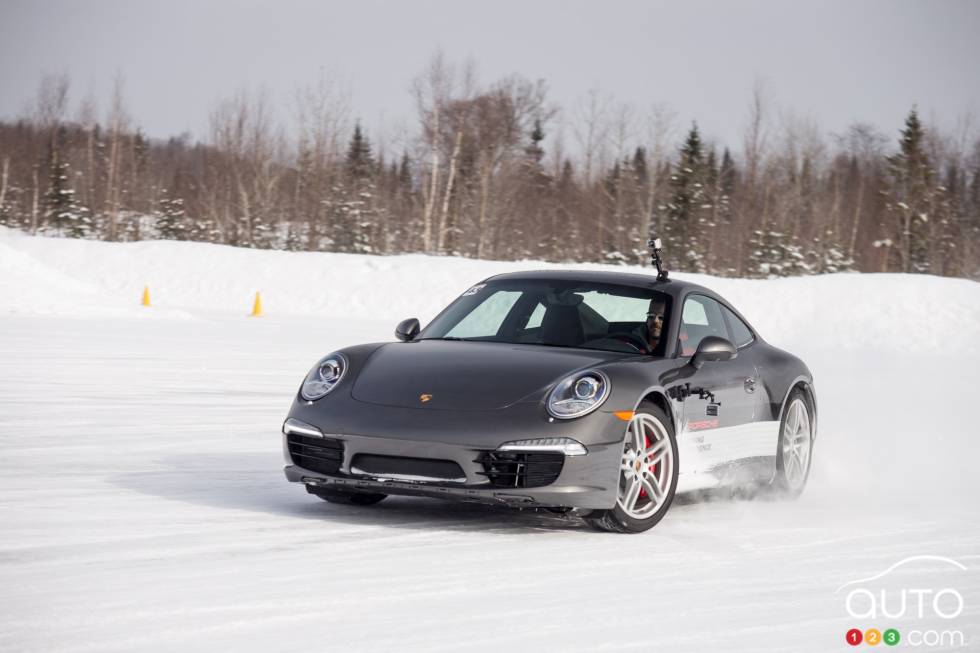 action photo on and off the track