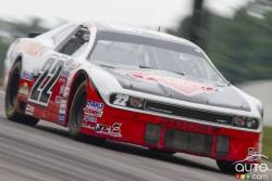 Scott Steckly, Canadian Tire Dodge, in action during practice on saturday
