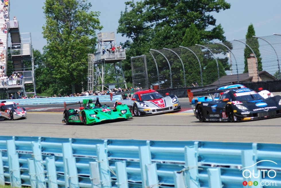 action on and off the track