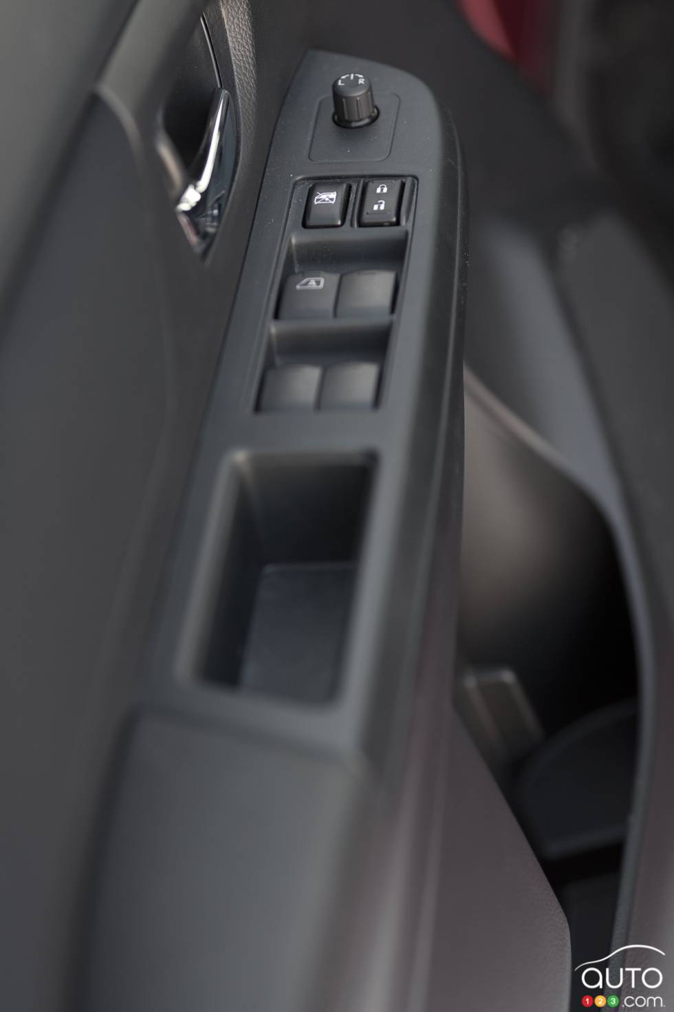 Driver side interior door