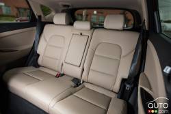 2016 Hyundai Tucson rear seats