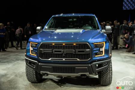 2017 Ford F-150 Raptor pictures from the 2015 Detroit auto-show