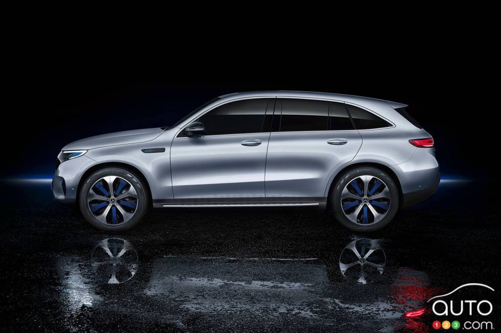 Voici le nouveau Mercedes-Benz EQC 2019