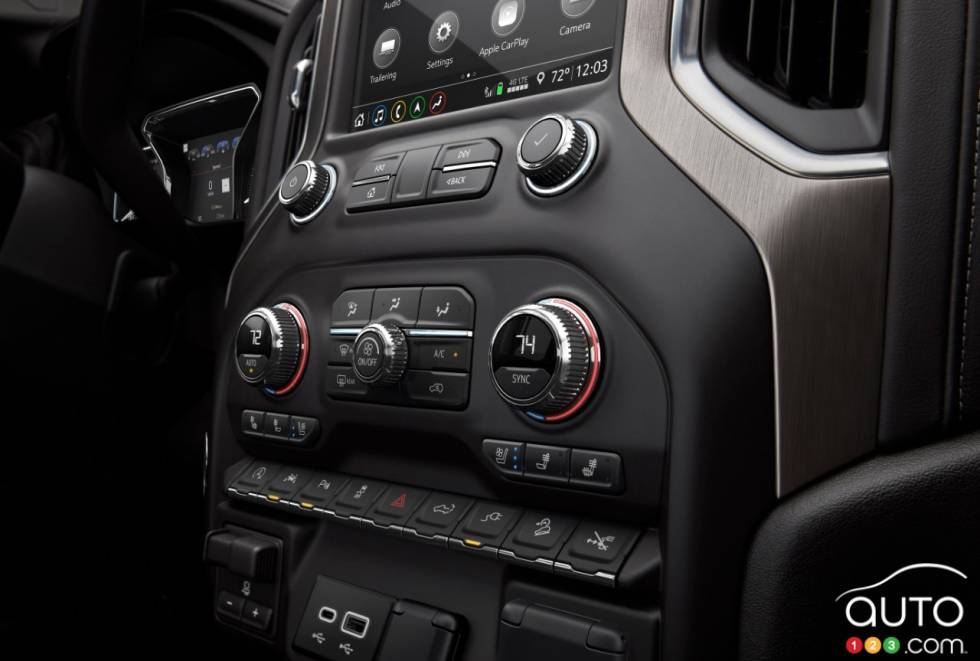 2019 GMC Sierra Denali heating system