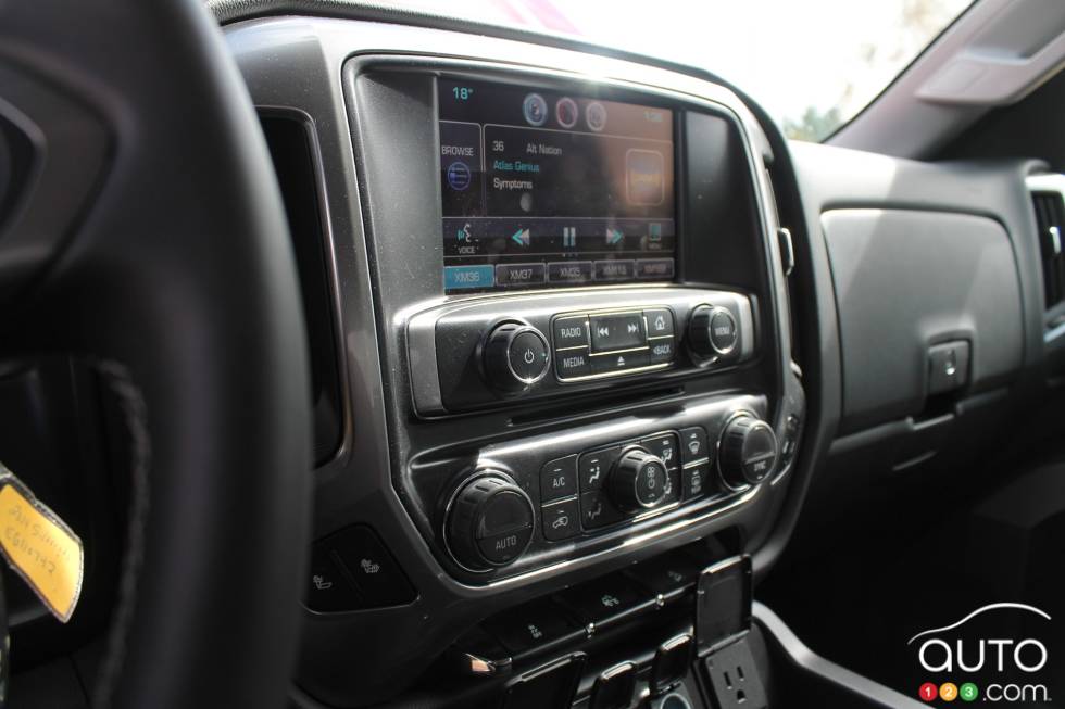 center console détails