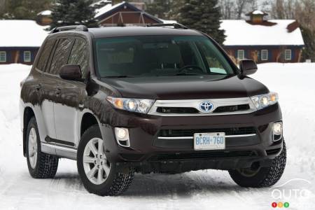 Photos du Toyota Highlander hybride 4RM-i 2011