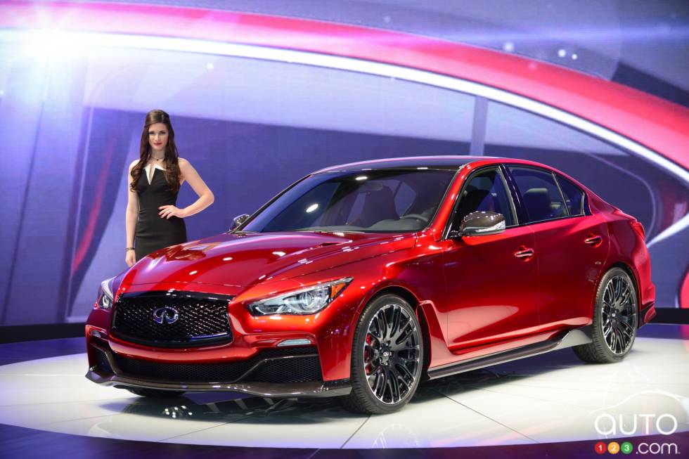 A model poses for our camera