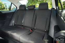 2016 Volkswagen Jetta 1.4 TSI rear seats