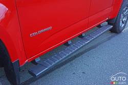 Marche pied du Chevrolet Colorado Z71 Crew Cab short box AWD
