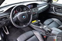 Habitacle du conducteur de la camionnette BMW E92 M3