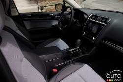 Front seats and dashboard