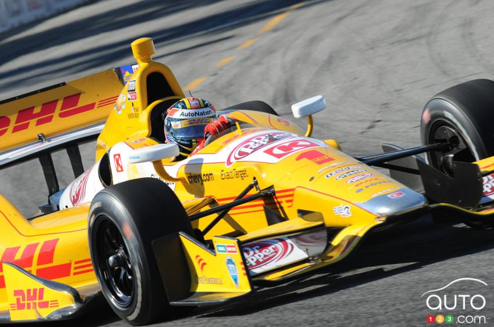 Ryan Hunter-Reay, Andretti Autosport lors de la première course