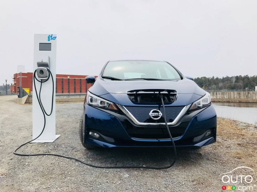 Front view in charge