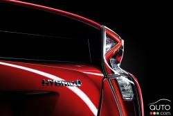 Feux arrière de la Toyota Prius 2016