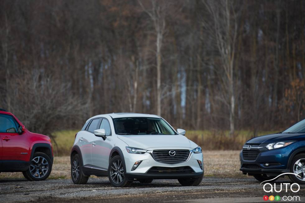 Photos du Comparatif des véhicules multisegments compact 2016