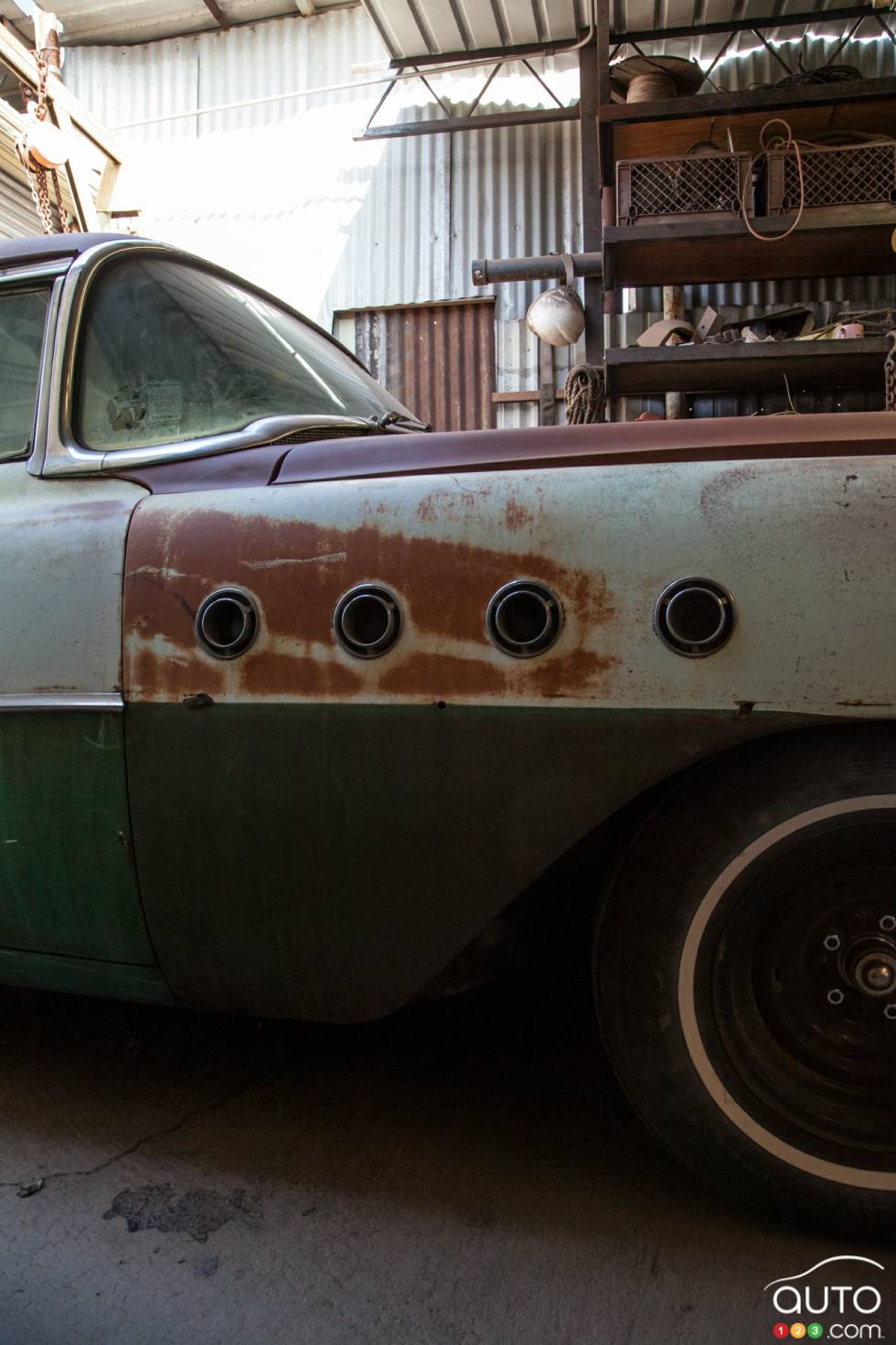 Project car. Bill Hines Kustom Auto, Bellflower CA.