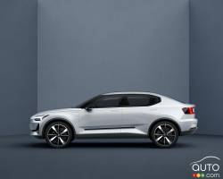 Volvo Concept Car 40 side view